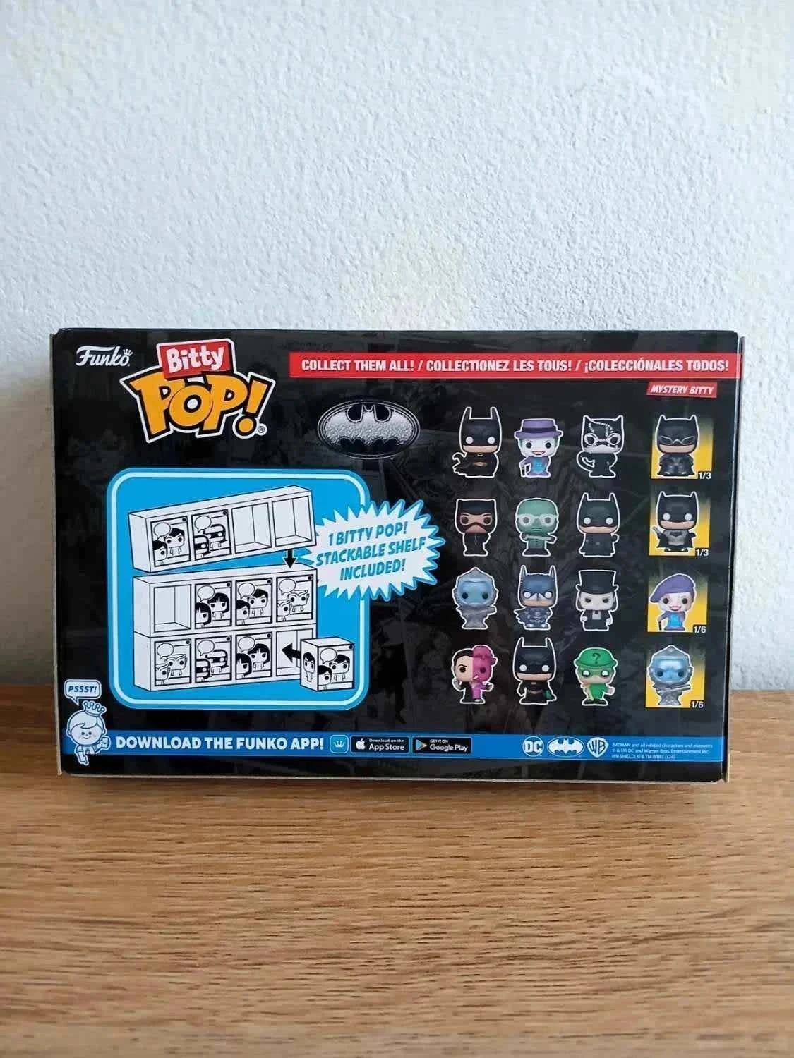 Paquete de 4 figuras Bitty POP! Batman 85th Funko – photo 2